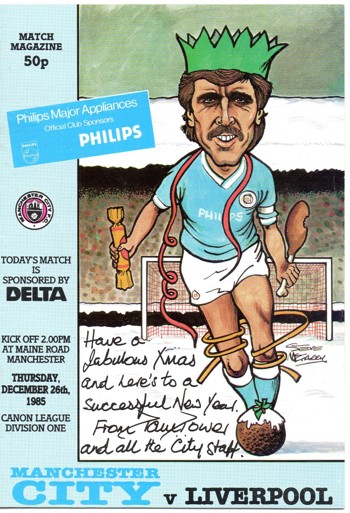 Match programme